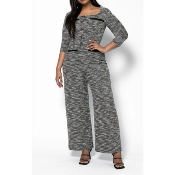 Smash + Tess Jamie Wide Leg Jumpsuit in Midnight Magic - Picture 1 of 8